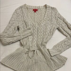 Elle Women's Beige Sweater